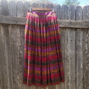Vintage Hunter And Smith Bohemian Grunge Skirt